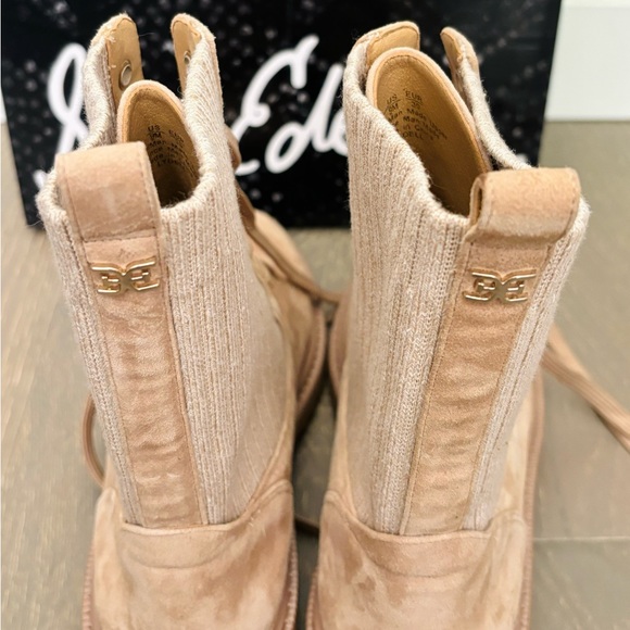 Sam Edelman Lydell Combat Boots in beige. Size 9. Brand new never worn with box. - Picture 5 of 5